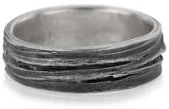 Fingerring Eichenrinde