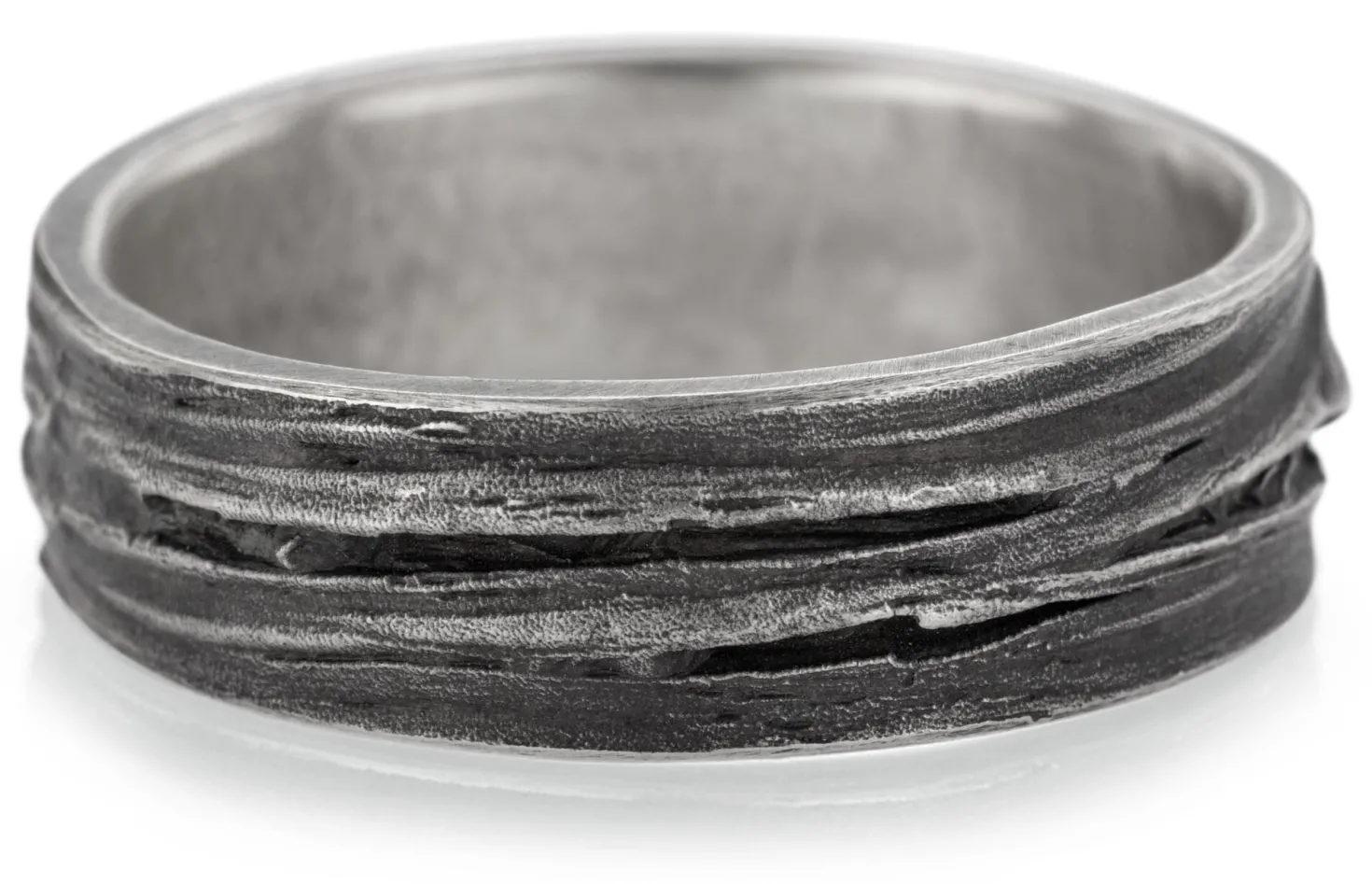 Fingerring Eichenrinde