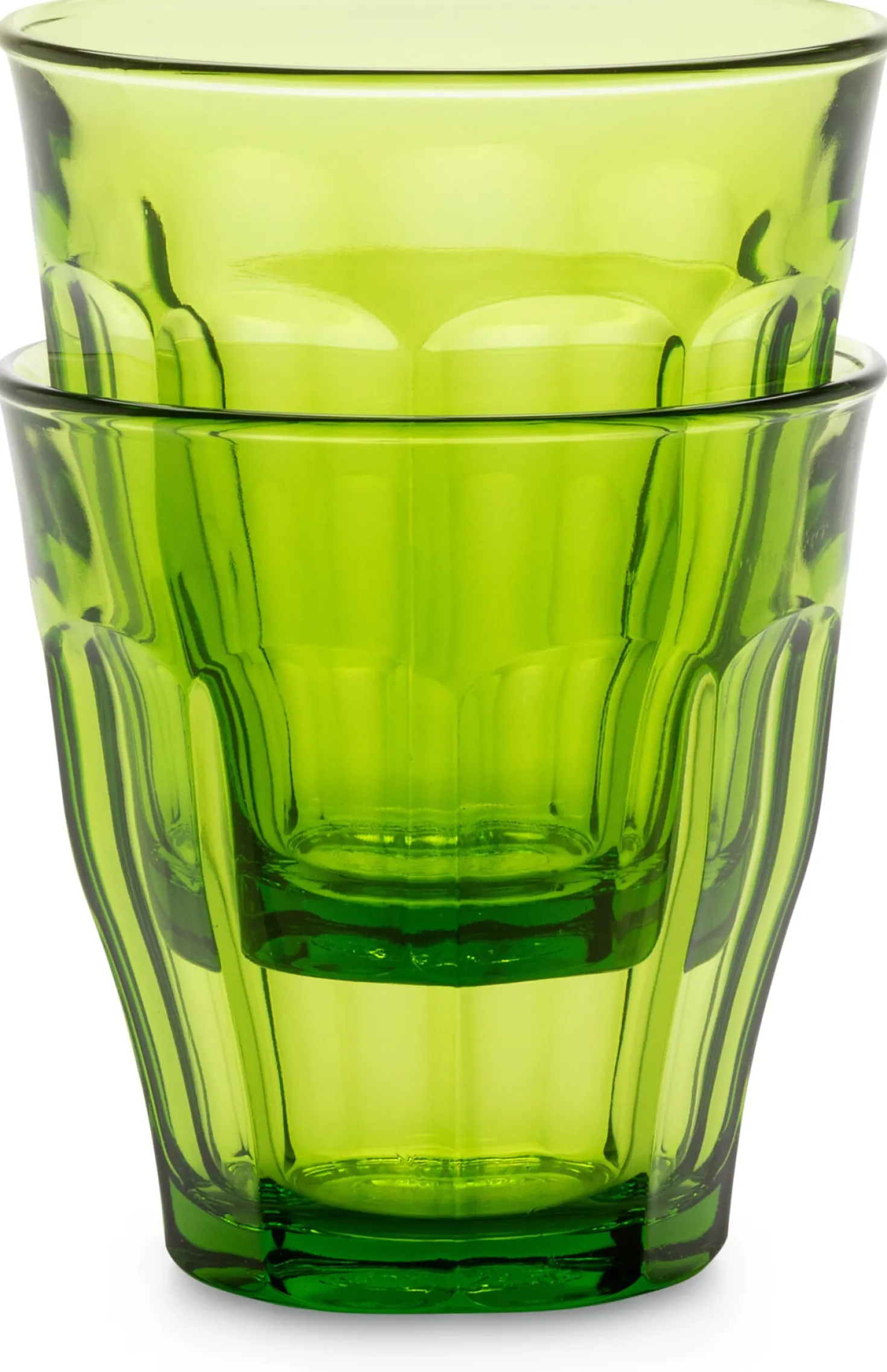 Französisches Bistroglas Grün, 250 ml