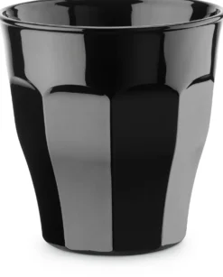 Französisches Kaffeeglas schwarz
