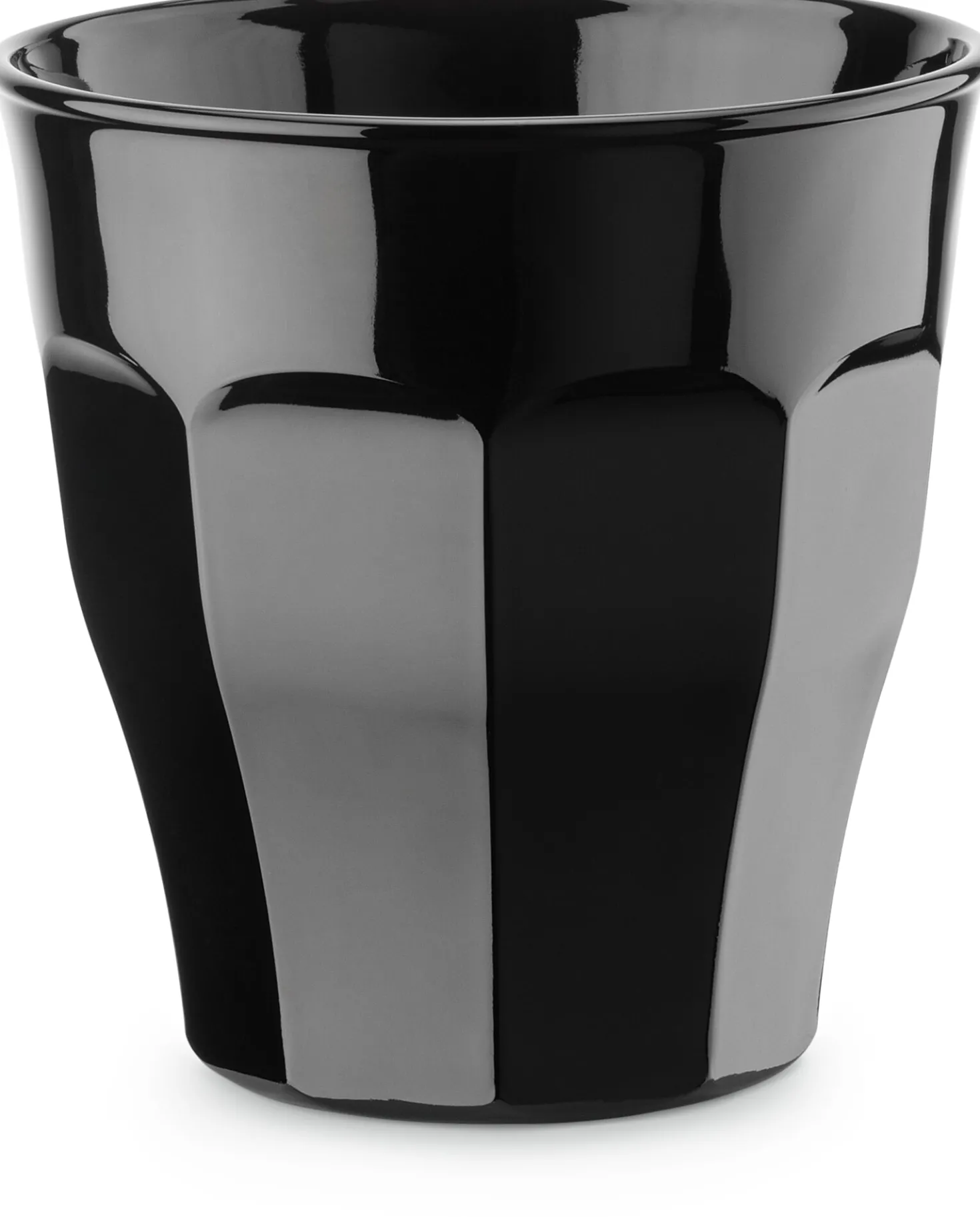 Französisches Kaffeeglas schwarz