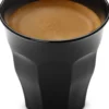 Französisches Kaffeeglas schwarz