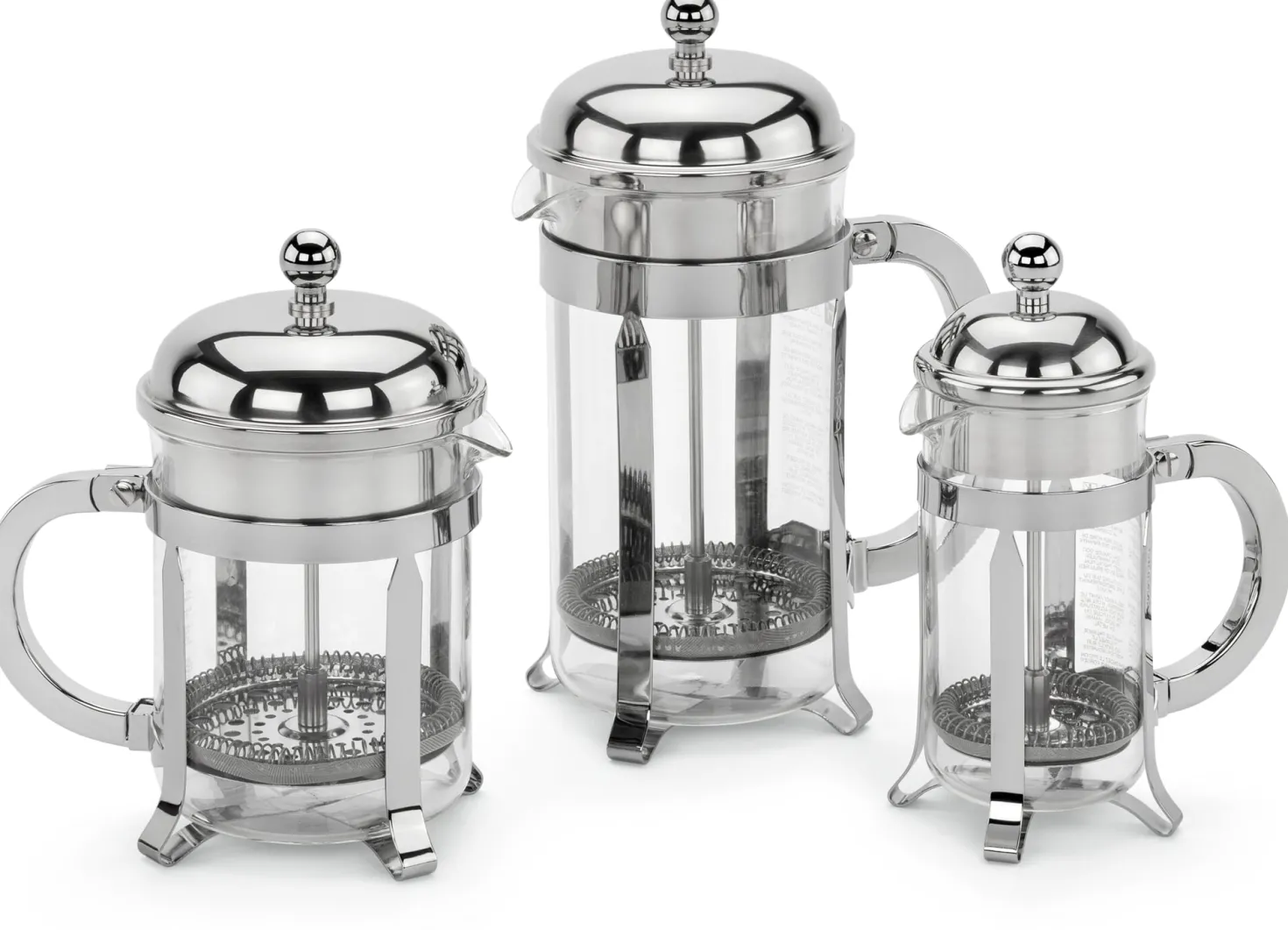 French Press Chambord Metallgriff