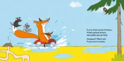 Fuchs fährt Auto