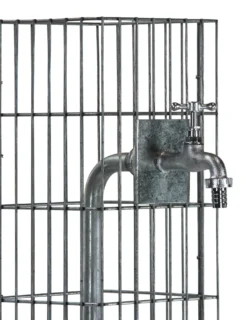 Gabionen-Wasserzapfsäule