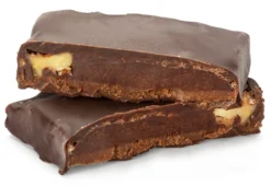 Ganache-Schokolade Walnuss-Karamell-Birne