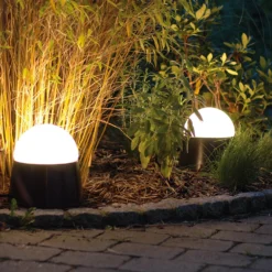 Gartenbodenleuchte Keramik