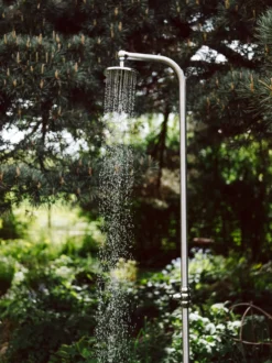 Gartendusche Edelstahl