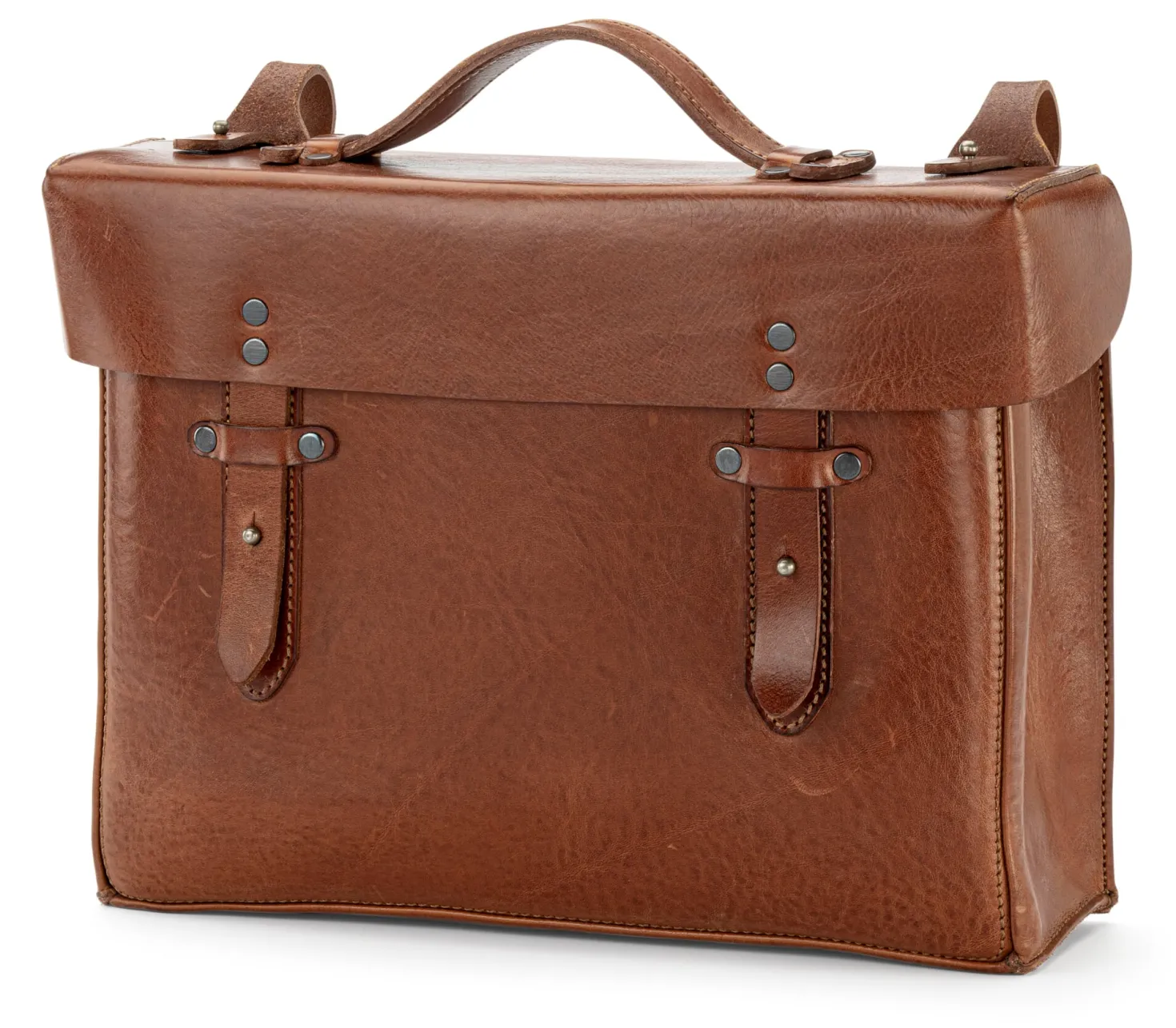 Gepäckträgertasche Rindleder
