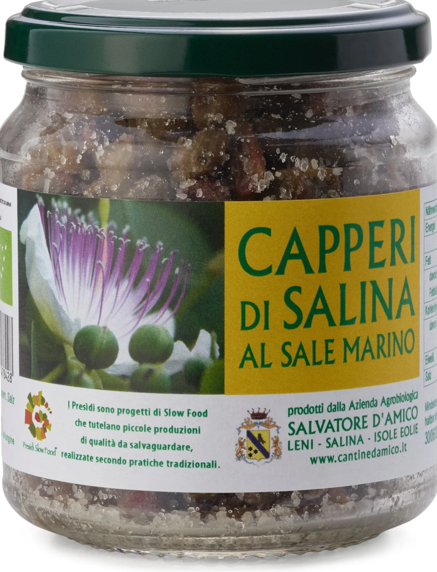 Gesalzene Bio-Kapern von Salina