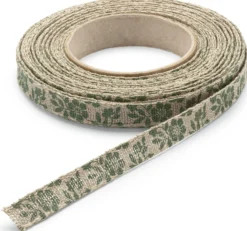 Geschenkband Leinen 1 cm