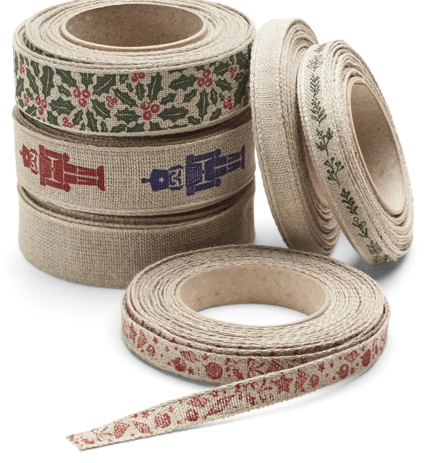 Geschenkband Leinen 1 cm