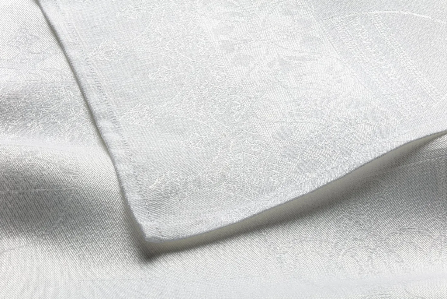 Gläsertuch Leinen Jacquard