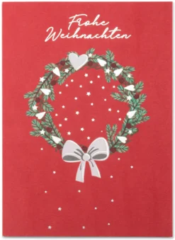 Grußkarte Recycling Papier