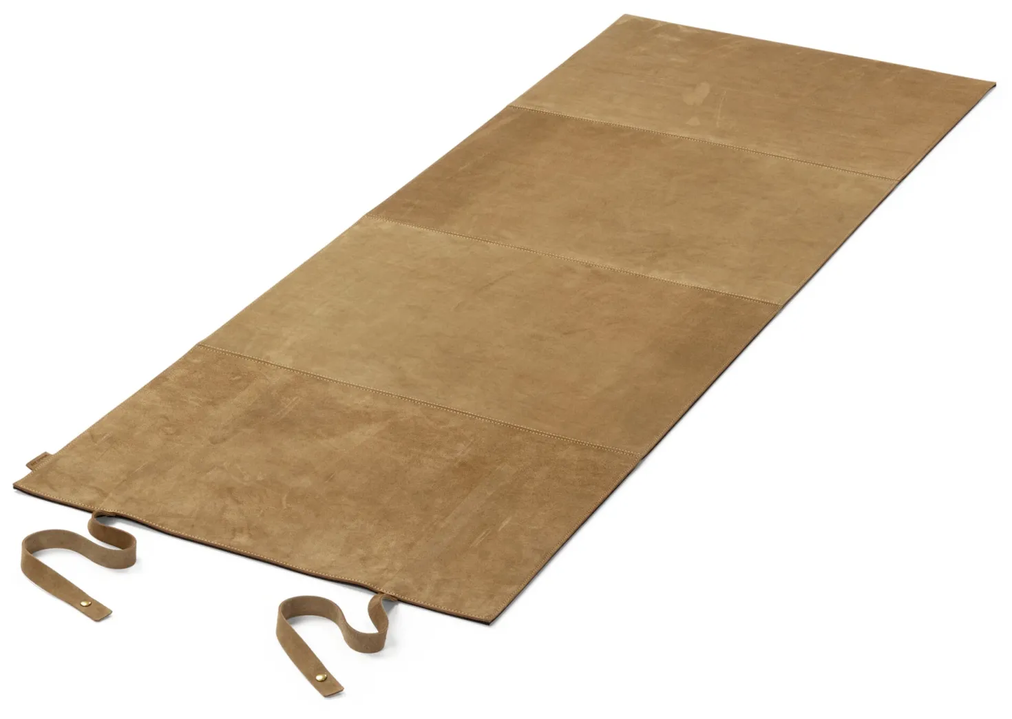 Gymnastikmatte Rindveloursleder