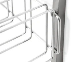 Hakenleiste zu Regalsystem Inox