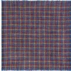 Halstuch Wolle N° 800, Blau-Rot
