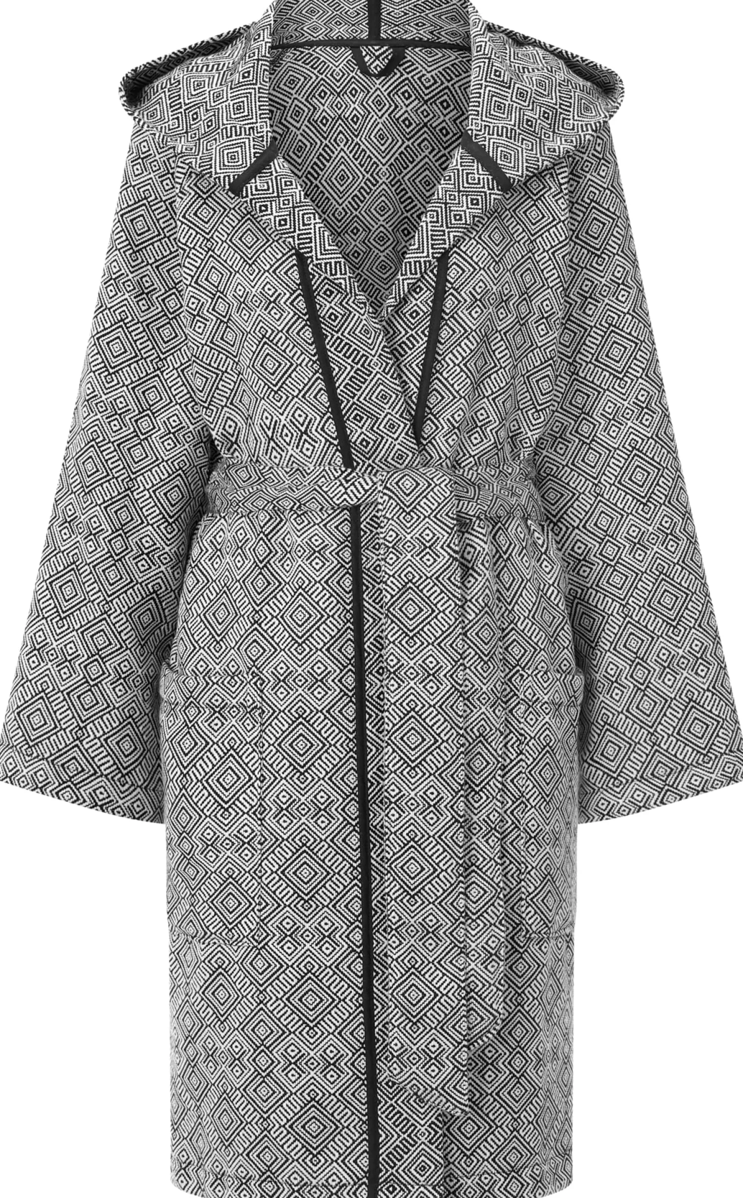 Hamam-Bademantel mit Kapuze