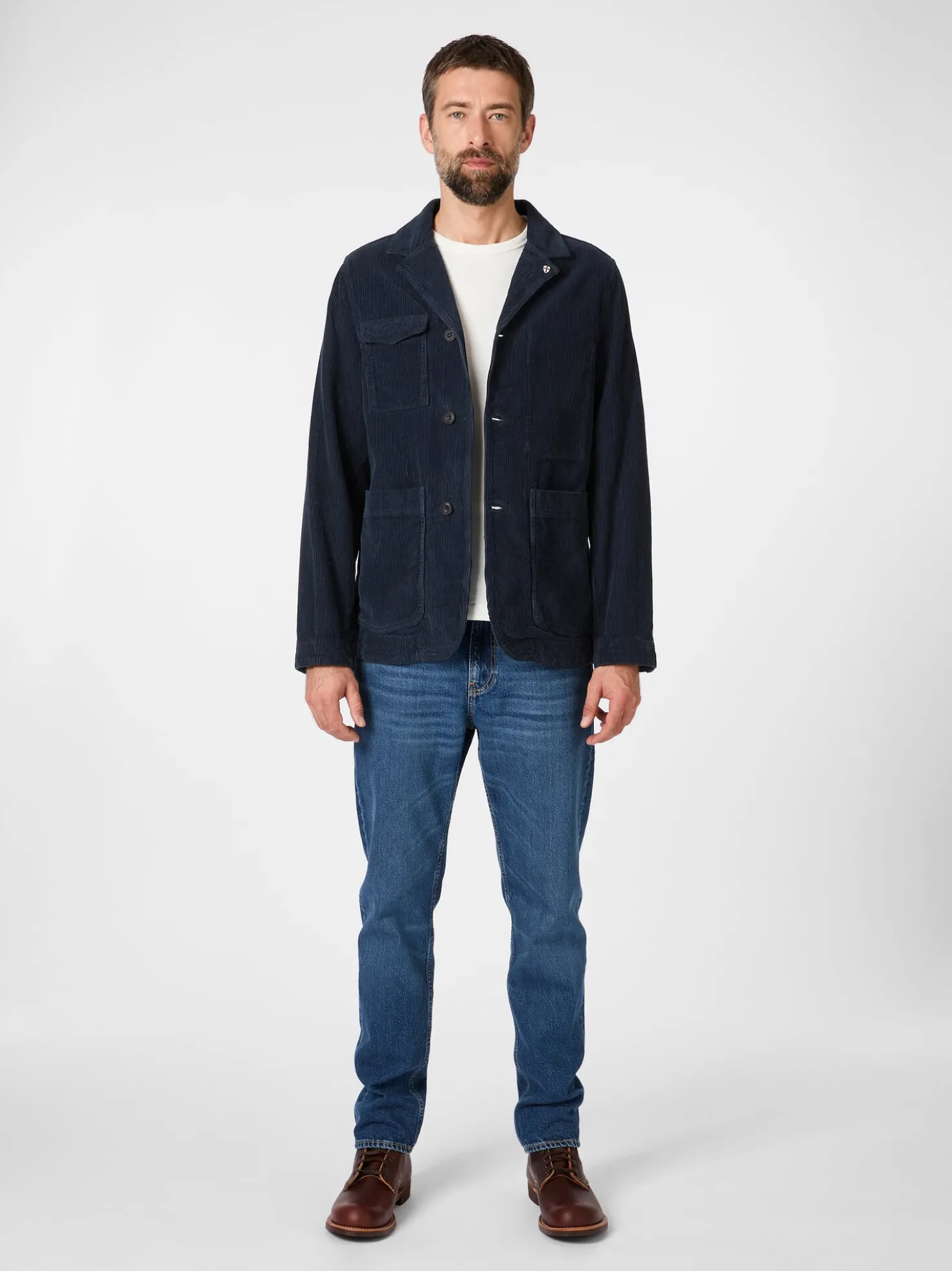 Herren-Cordblazer