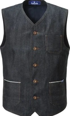 Herren-Denimweste