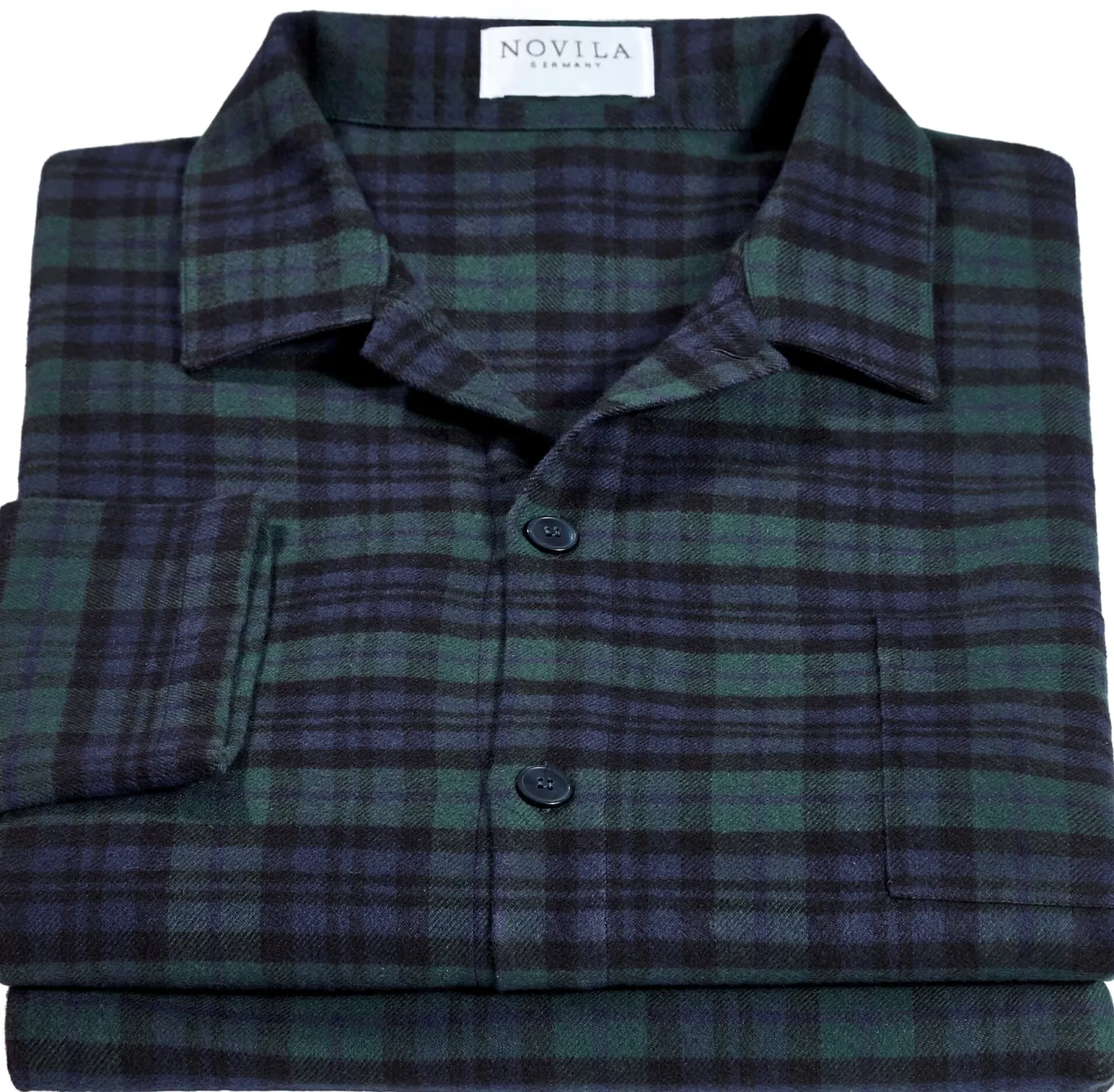 Herren-Flanellpyjama
