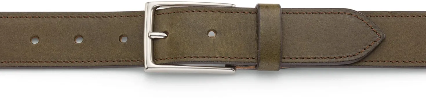 Herrengürtel Rindleder