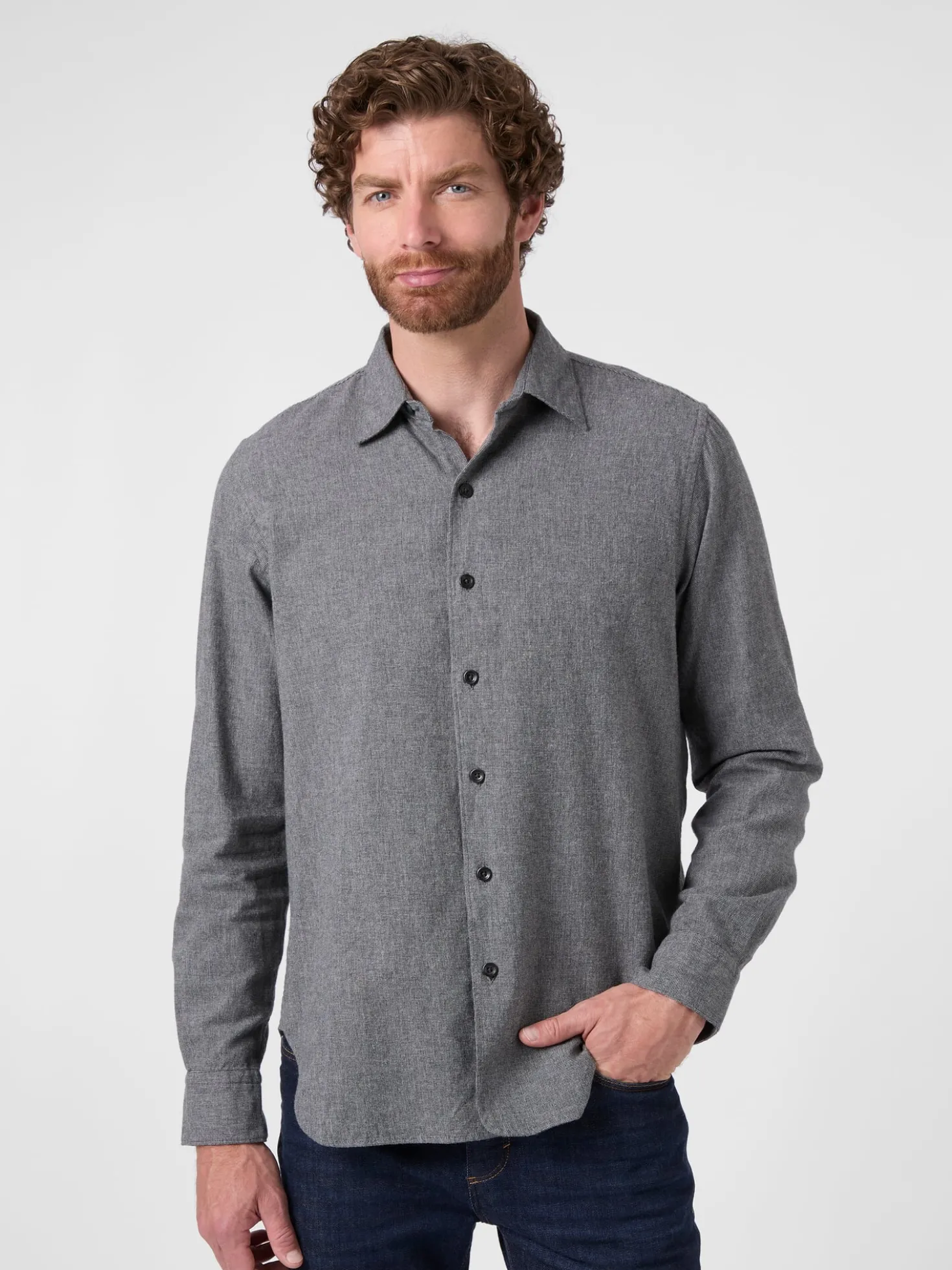 Herrenhemd Flanell
