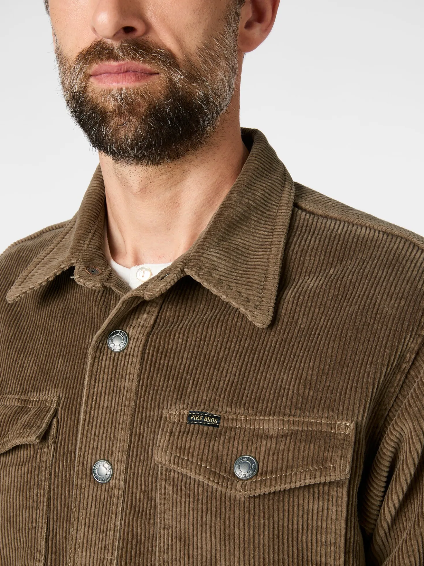 Herren-Hemdjacke 1967 Cord