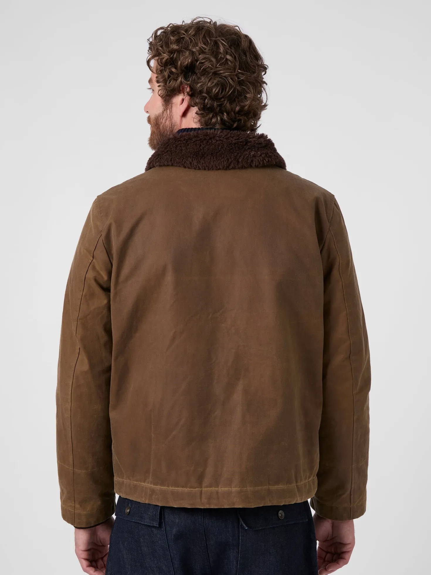 Herrenjacke gewachst