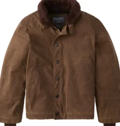 Herrenjacke gewachst