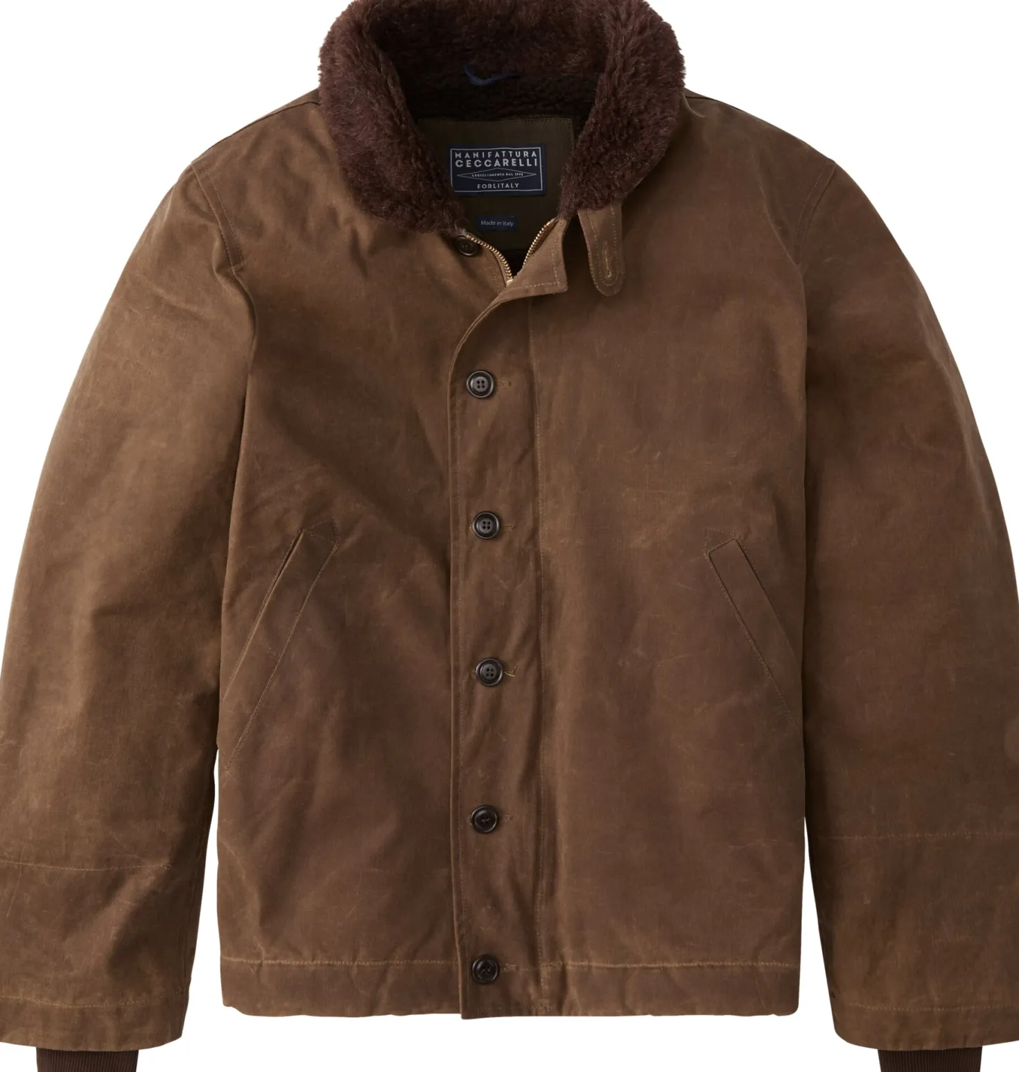 Herrenjacke gewachst