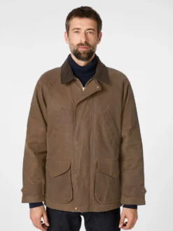 Herrenjacke gewachst