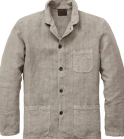 Herrenjacke Leinen