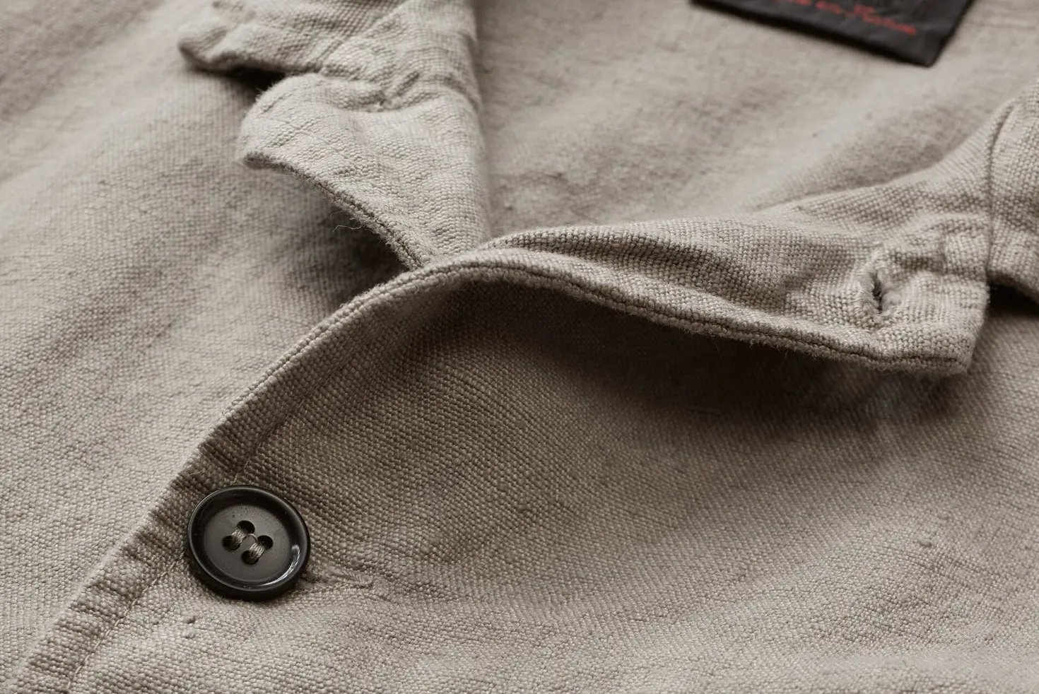 Herrenjacke Leinen