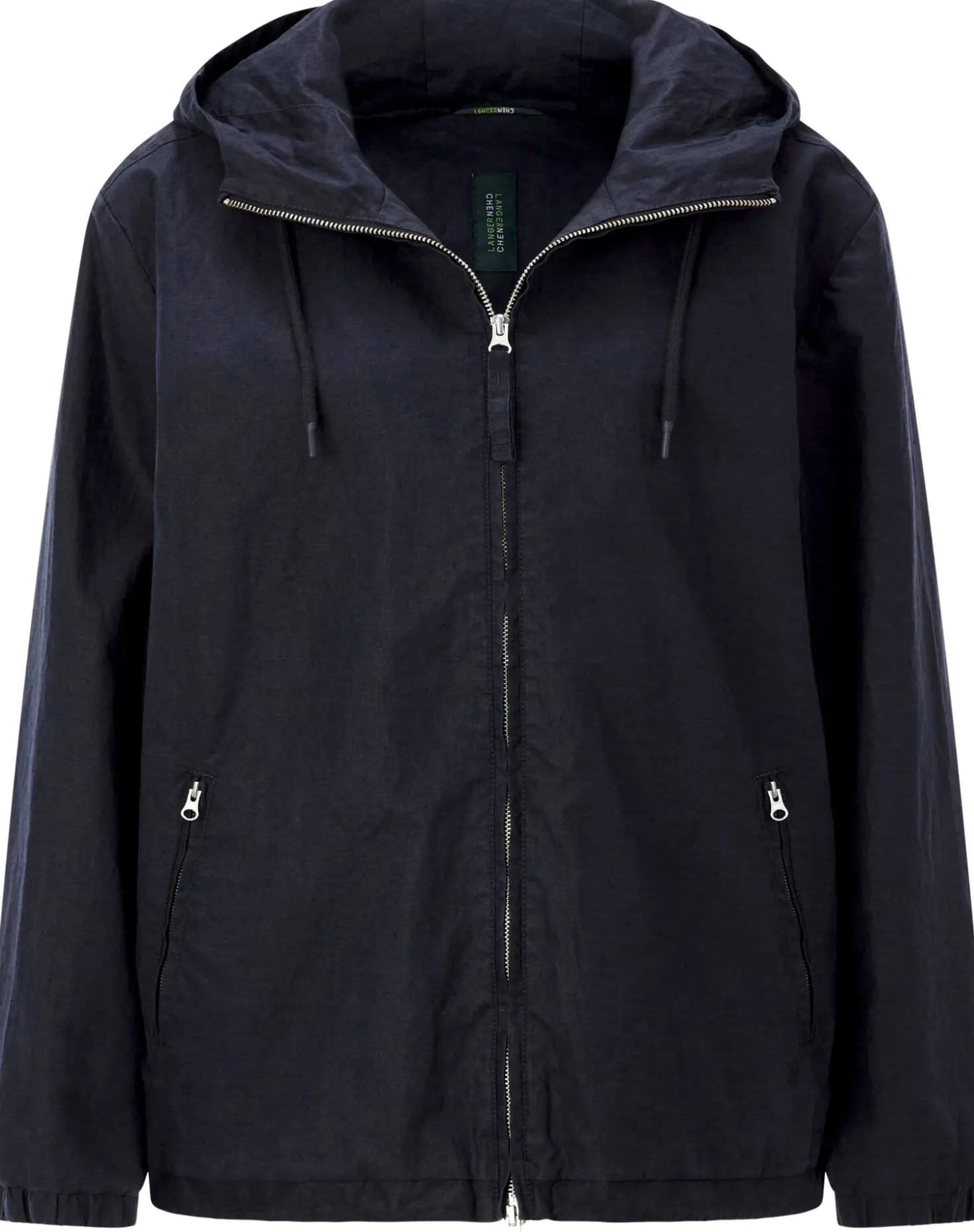 Herren-Kapuzenjacke Leinen