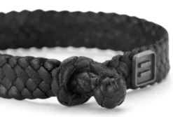 Herren-Lederarmband geflochten
