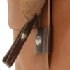 Herren-Leder Crossbag, Cognac