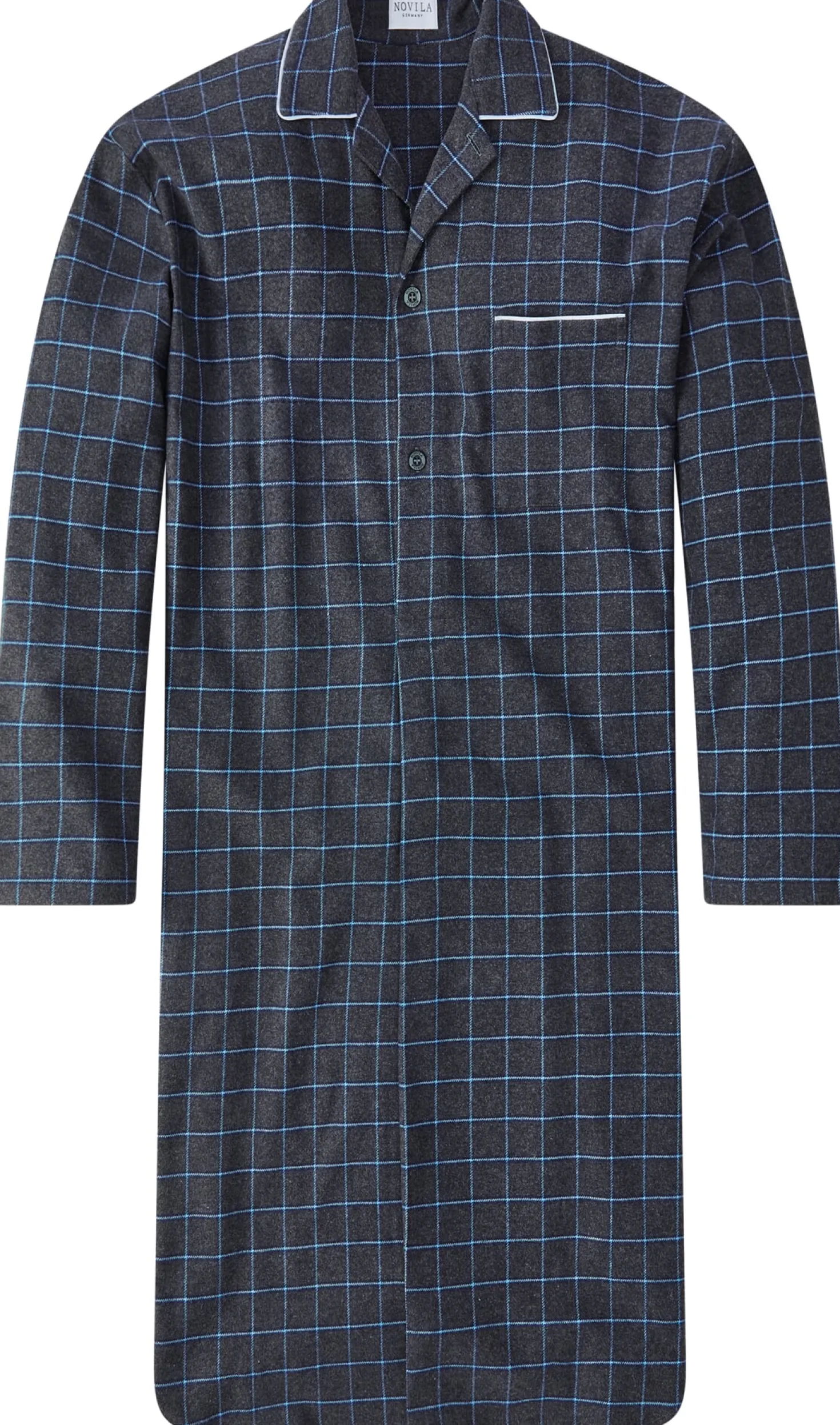 Herren-Nachthemd Flanell