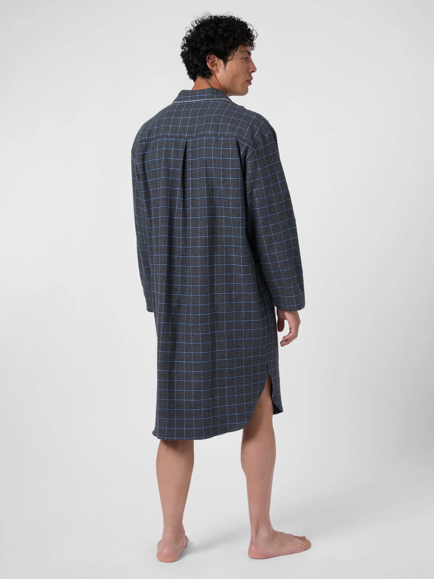 Herren-Nachthemd Flanell
