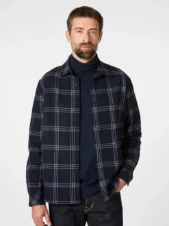 Herren-Overshirt Wolle