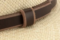 Herren-Panamahut mit Lederband