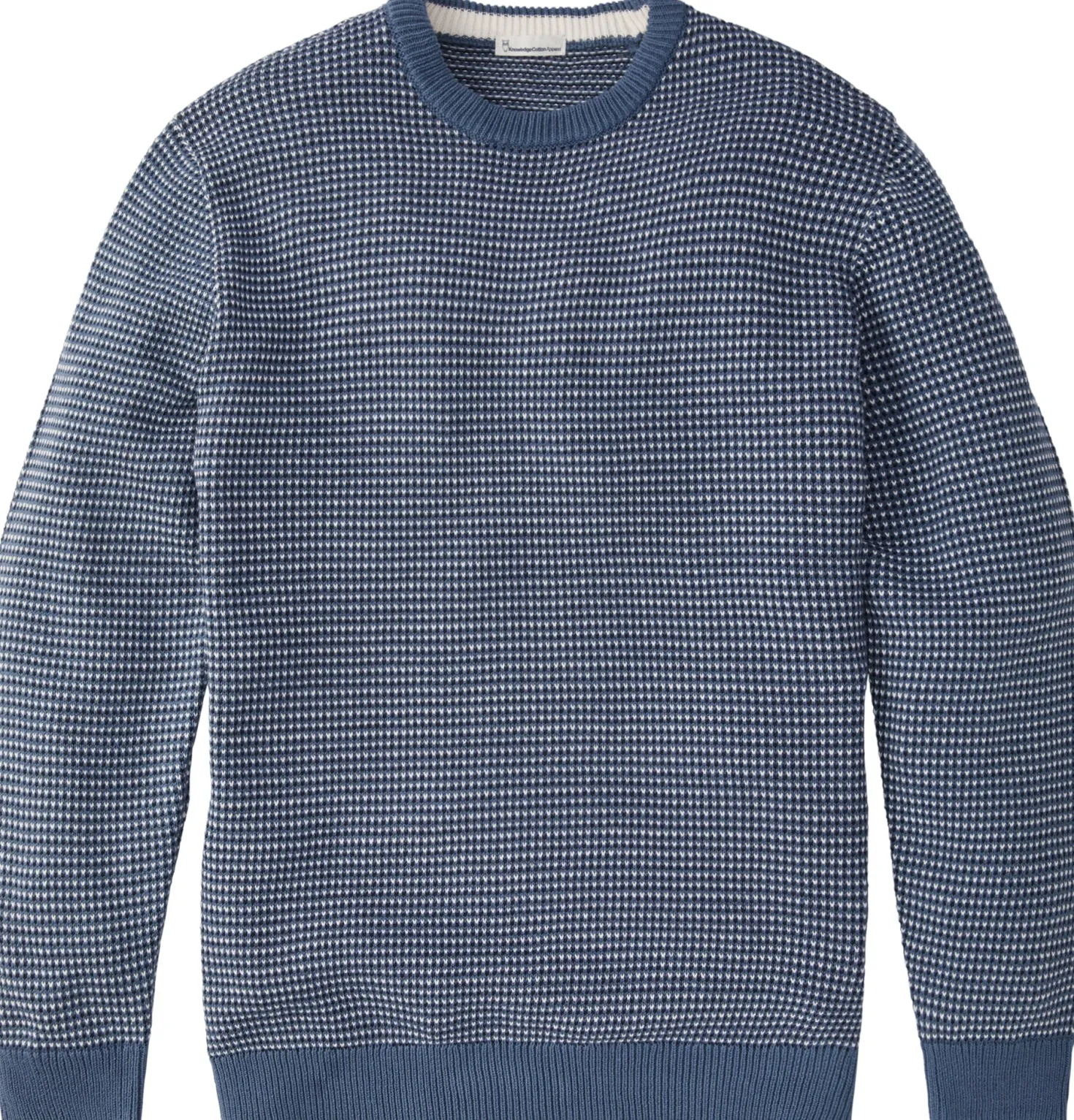 Herrenpullover gemustert
