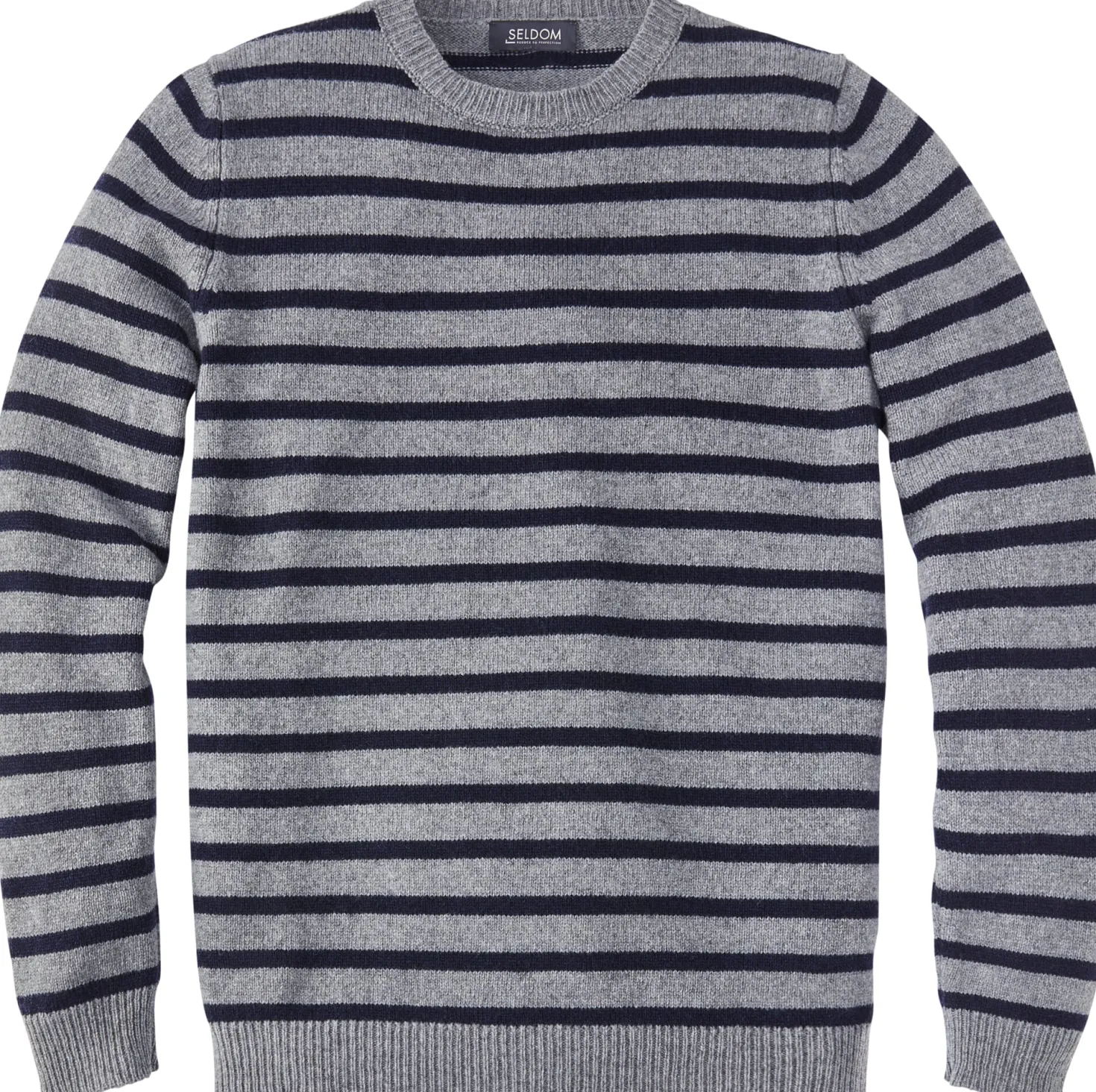 Herrenpullover geringelt