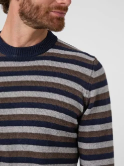 Herrenpullover Kaschmir-Wolle