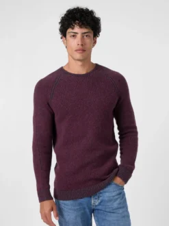Herrenpullover mit Alpaka