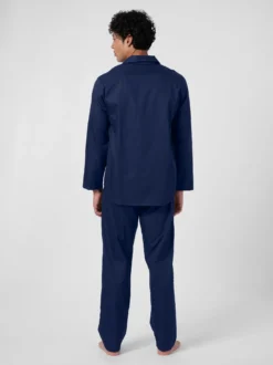 Herrenpyjama Baumwollsatin