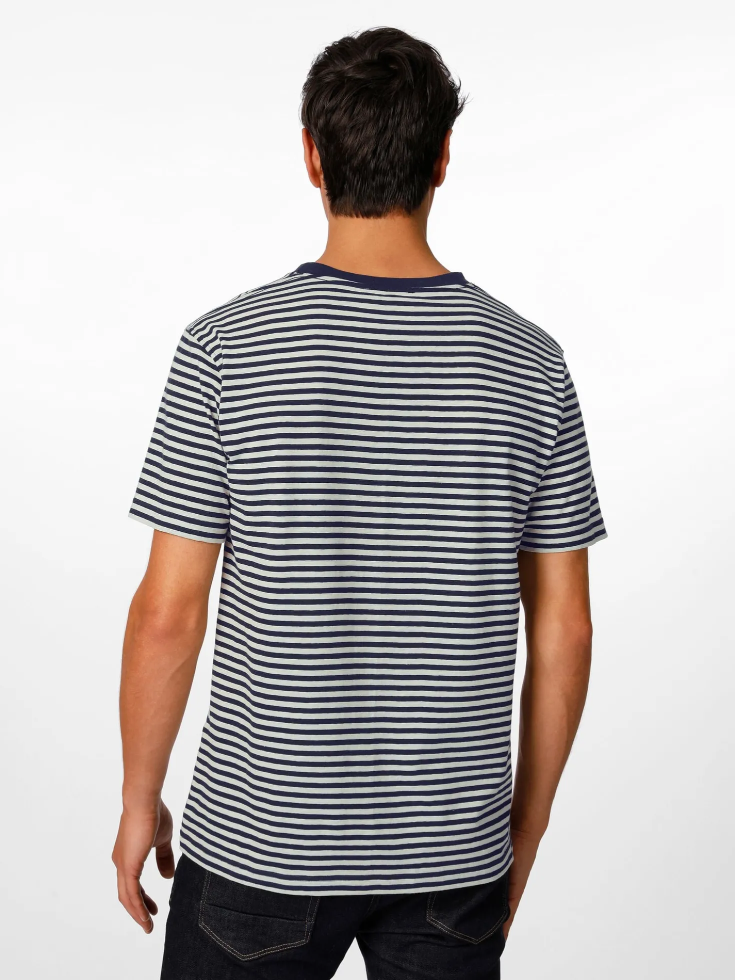 Herren-Ringel-T-Shirt