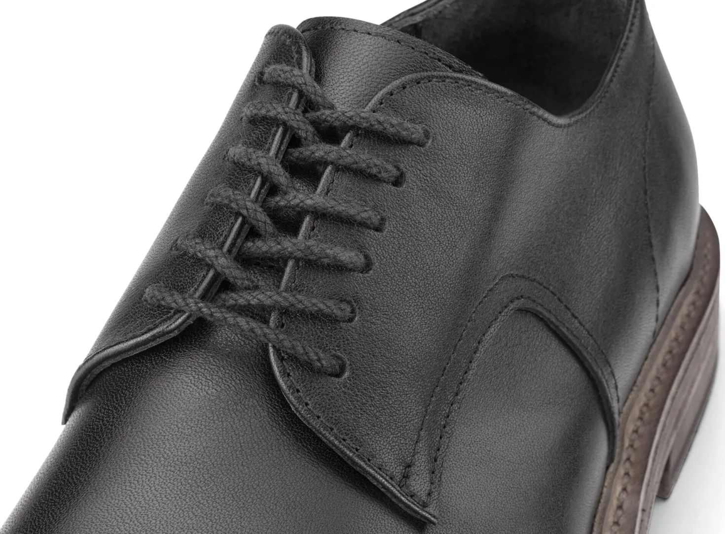 Herren-Schnürschuh flach