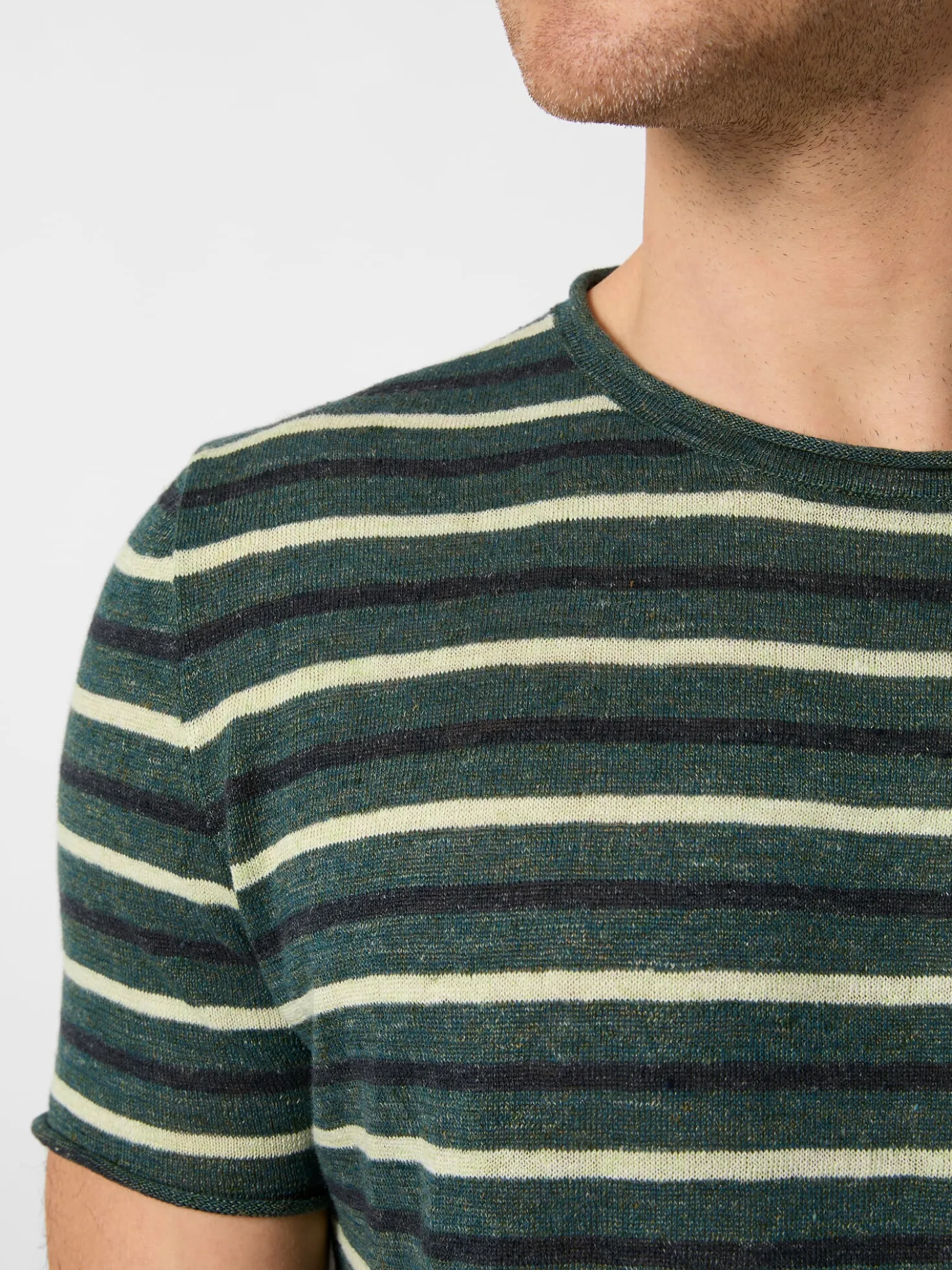 Herrenshirt Leinen