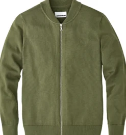 Herren-Strickjacke mit Zip